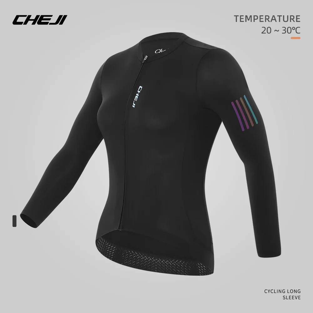 Cheji Women's Long-sleeved Cycling Jersey