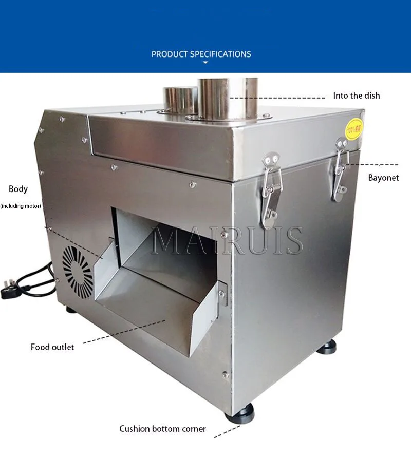 Description Picture 6 of itemElectric Potato Onion Banana Lemon Vegetable Slice Cutting Machine