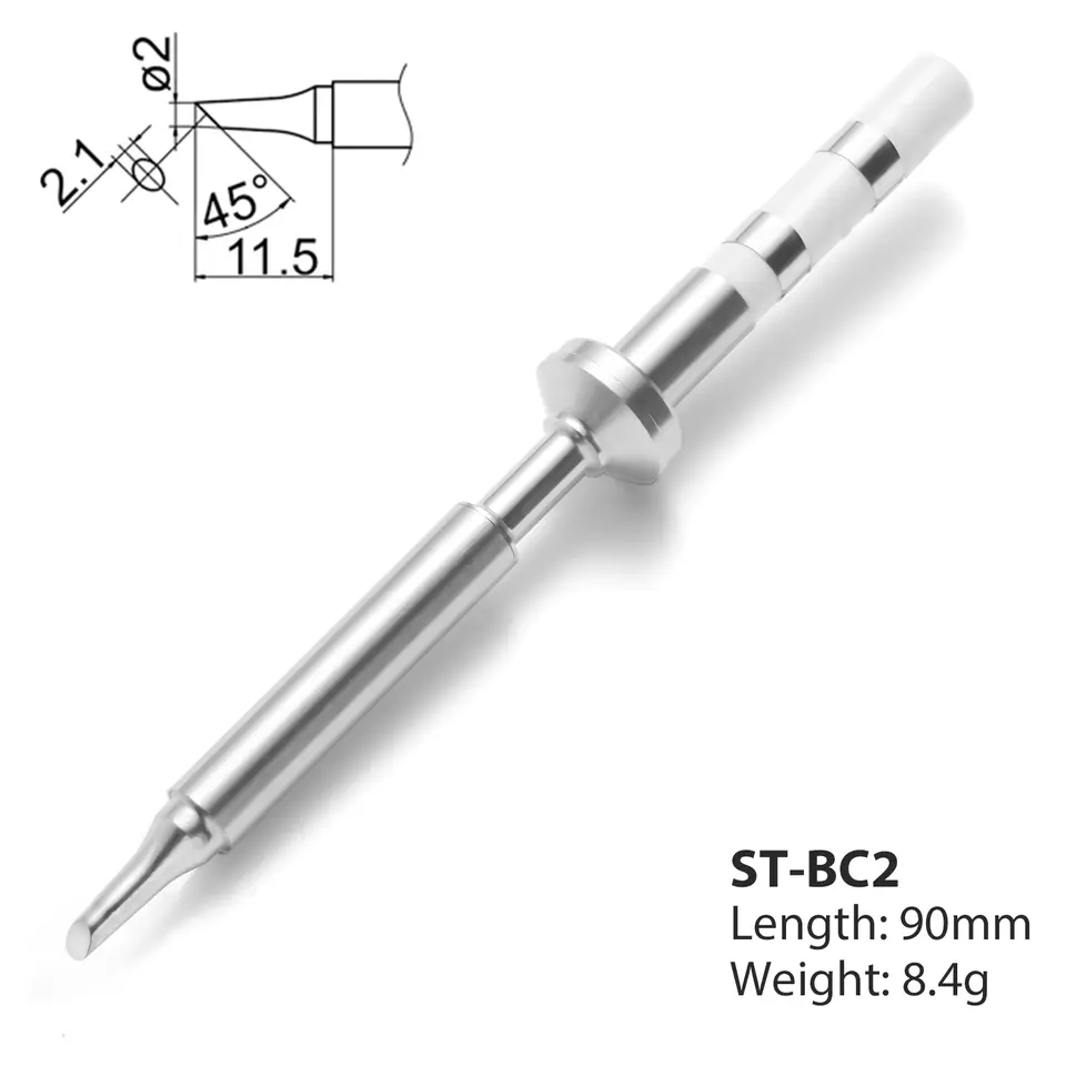 Pinecil V2 Pine64 TS100 TS101 Electric Soldering Iron Tip Replacement Various Models Tips Series ST-B2/BC2/K/KU/J02/D24/C4/I image 9