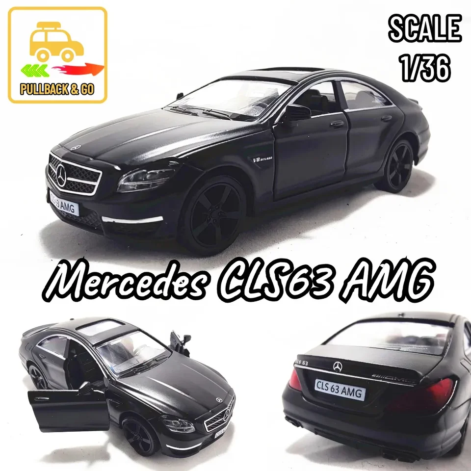 MODELLINO AUTO SCALA 1:43 MERCEDES S63 AMG BLACK Modellismo Da - Foto 6