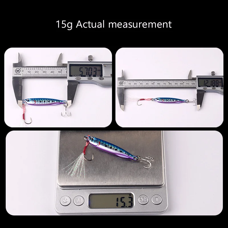 1PCS Japen Metal Cast Jig 10/15/20/30/40/60g Spoon Bait Shore Casting Jigging Fish Sea Bass Fishing Lure Artificial Bait Tackle