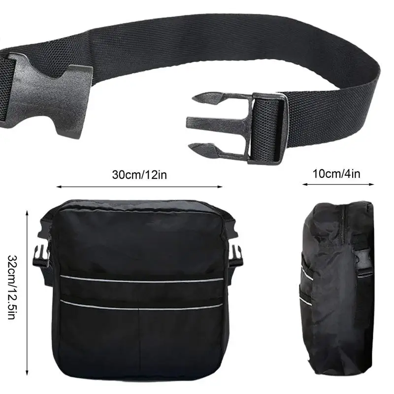 Wheelchair Bags Wheelchair Backpack with Cup Holder Wheelchair Storage Bag to Hang on Back Electric Wheel Chair Accessories