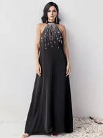 Abaya – ensemble musulmans de luxe pour femmes, 2 pièces, robe de soirée en diamants, Kimono Jalabiya, robe de mariée, Kaftan Kebaya Ramadan 2