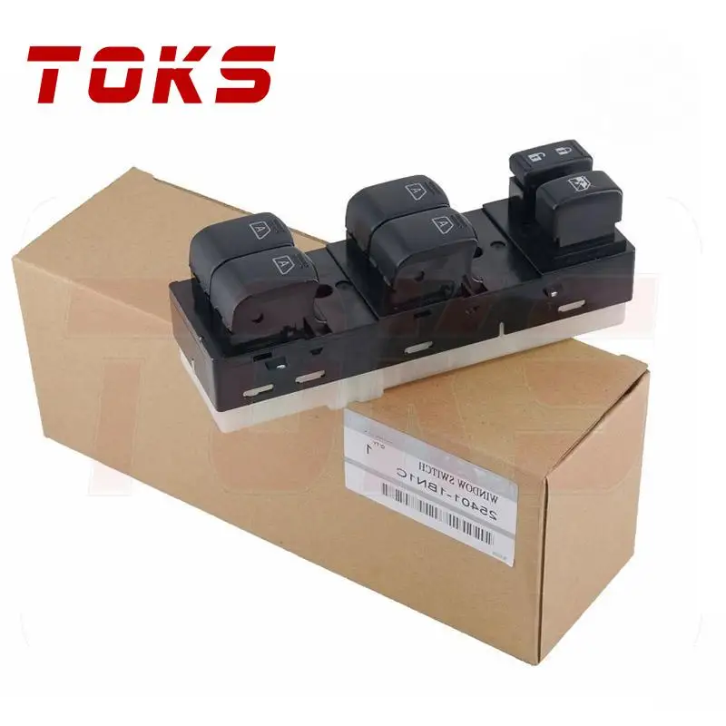 TOKS 25401-1BN1C Электрический силовой главный переключатель окна для Nissan Q40 QX50 QX70 Infiniti FX35 CLS51 EX25 J50 EX35 автозапчасти