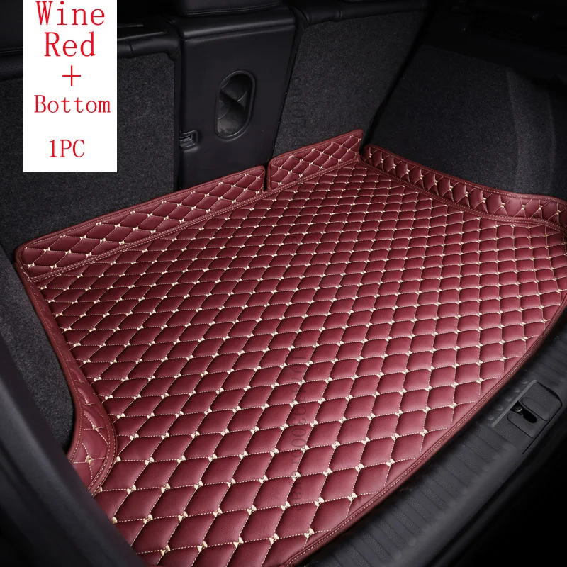  Tapis Coffre de Voiture Pour MG4 Pour Mg 4 EH32 2022 2023  Voiture Tout Compris Tapis De Coffre Arrière Cargo Botte Liner Plateau  Arrière Bagages Couverture Tapis antidérapant Voiture ( Color : Noir ro