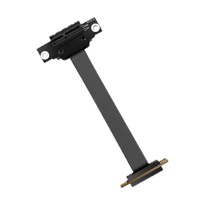 PCIE 익스텐션 케이블, PCI 익스프레스 3.0 1X 수-암 라이저 케이블, PCI-E 1X 연장 어댑터, 90 도, 10cm