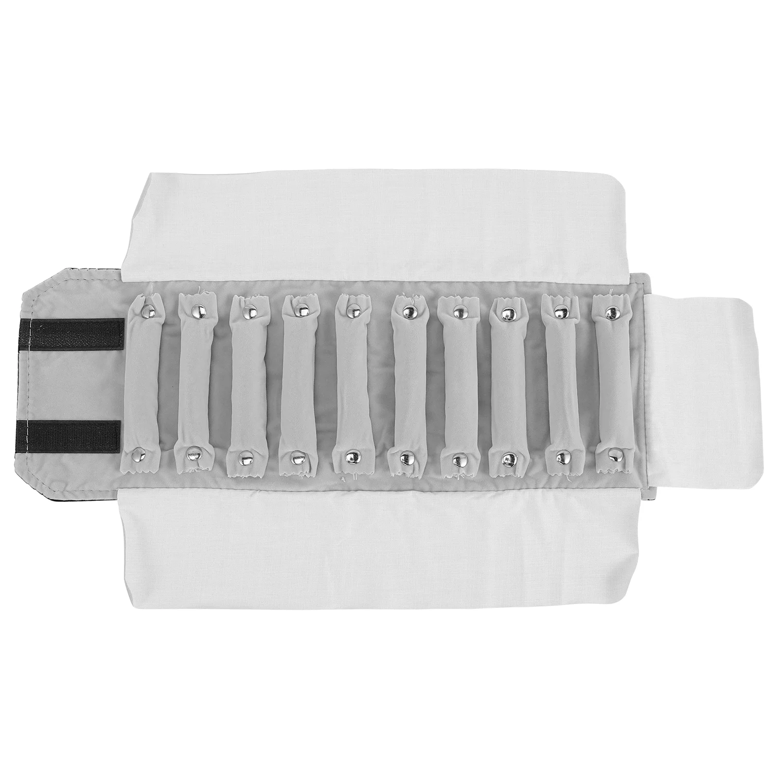 

Ring Storage Roll Bag Foldable Jewelry Case Travel Organizer Pouch Jewellery Holder Boxes Portable