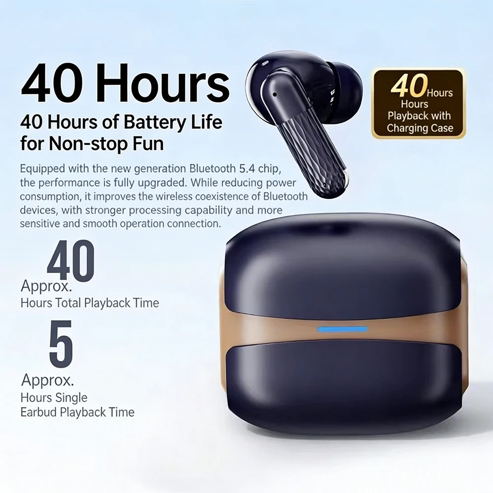 919 - Wireless Bluetooth Noise-Canceling Headphones, High-Definition Music Bluetooth Headphones, Battery Life, Gaming Headphones 2