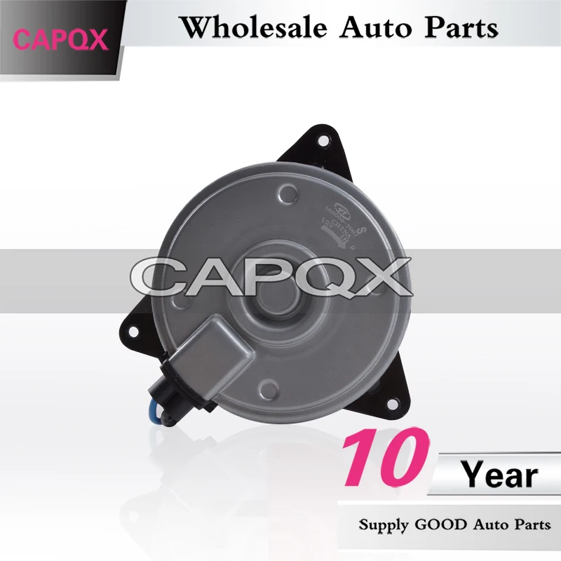 2PCS Condenser & Radiator Cooling Fan Motor For Honda Civic FA1 2006 2007 2008 2009 2010 2011 19030-RNA-A51 38616-PWA-J01 CAPQX electric fan