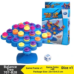 Interactive Balance Tower Stacking Game - Educational Tabletop Toy (1pc)