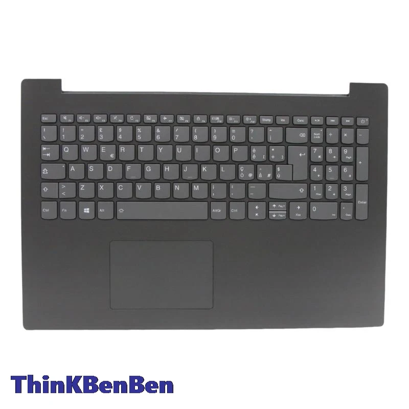 

IT Italian Backlit Keyboard Iron Gray Upper Case Palmrest Shell Cover For Lenovo Ideapad 330 15 ICH Laptop 5CB0R46867