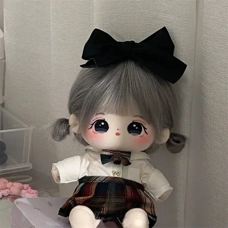 

Хлопковая плюшевая игрушка Li Sauce маленькая гало сетка Красная Милая звезда сменная одежда Сделай Сам Обнаженная кукла 20 см подарок для девочек и мальчиков