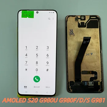 Schermo display S20, materiale AMOLED da 6,2 pollici, serie Burning Shadow adatto per Samsung S20 G980U G980F/DS G981 G981F G981U