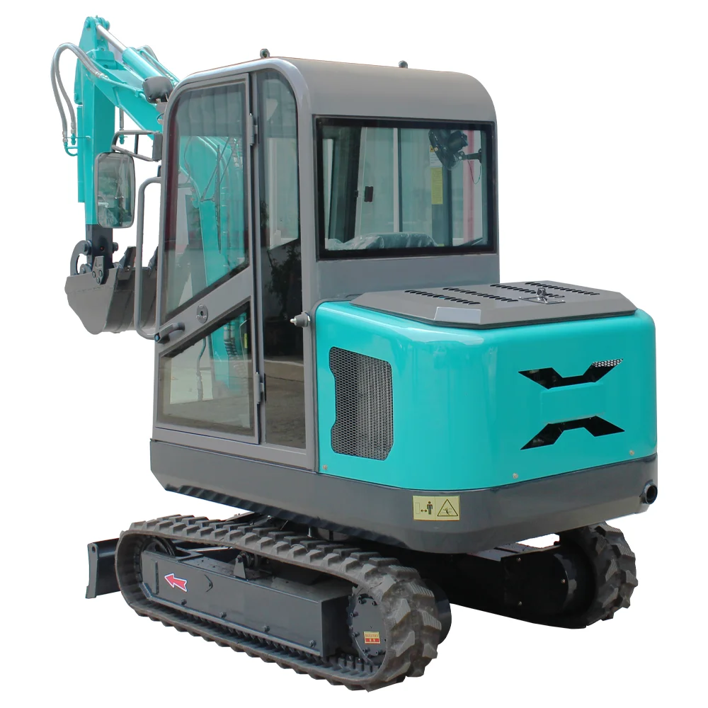 Updated Model Mini Excavator High Power Hydraulic Excavator 2.5 Ton with  Additional Accessories