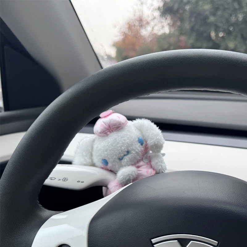 

Аниме Melody Kuromi плюшевый автомобильный брызговик дворник сигнал поворота Подвесная лампа украшение Коричный цвет автомобильные аксессуары детские плюшевые игрушки подарки