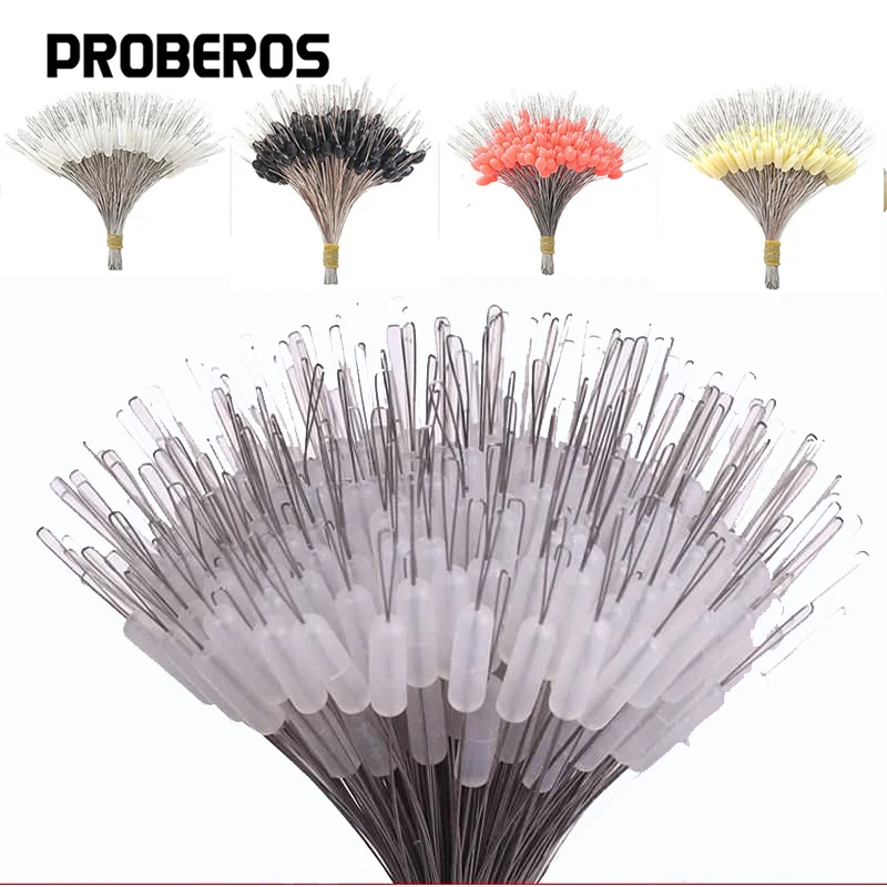 300Pcs flotteurs silicone Space Bean PRO BEROS - résistance anti-écheveau pour pêche professionnelle