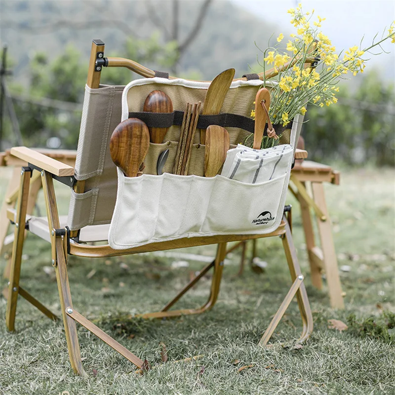 Picnic Tableware Storage Bag Chopsticks Straw Knife Fork Spoon Bag Naturehike Camping Picnic NH19PJ085