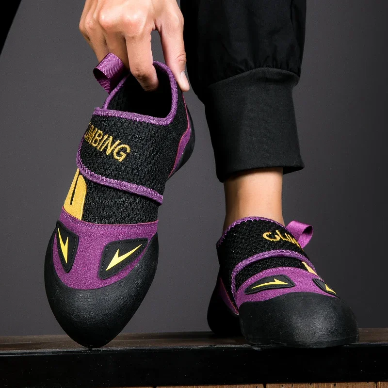 Breathable Non-slip Rock-Climbing Bouldering Professional Rock-Climbing Shoes Man Outdoor Sports Shoes Children's Climbing