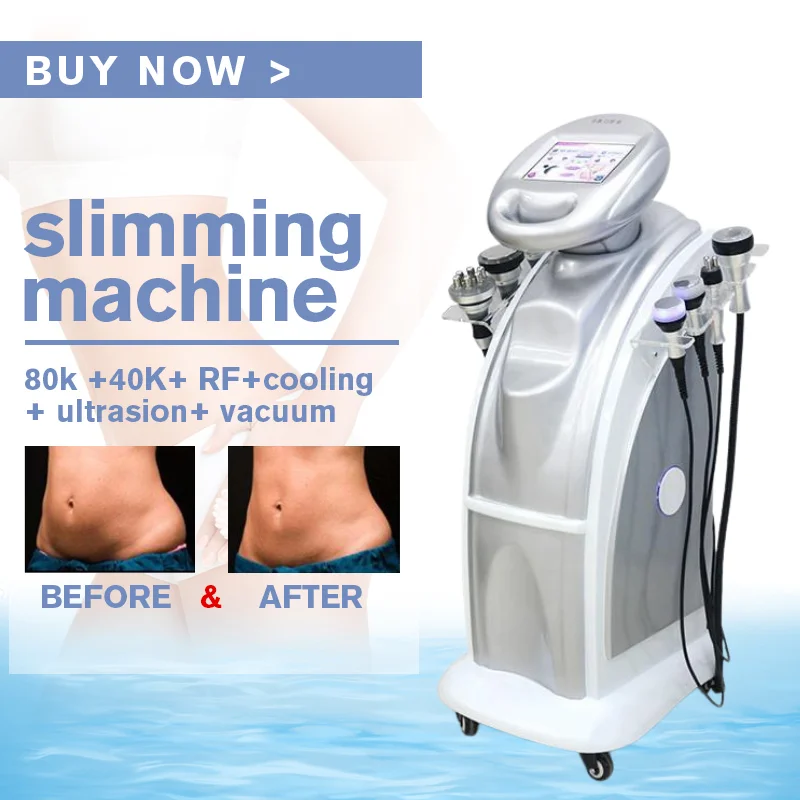 

Slimming Machine 7 In 1 Vacuum Ultrasonic Cavitation Multipolar Body Skin Lifting Tighten Anti-Wrinkle Device