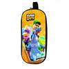 Boys Cartoon Stumble Guys Pencil Case Pen Bag Students Stationery Bag School Pencil Box Students Makeup Box Kids Pencil Pouch 5