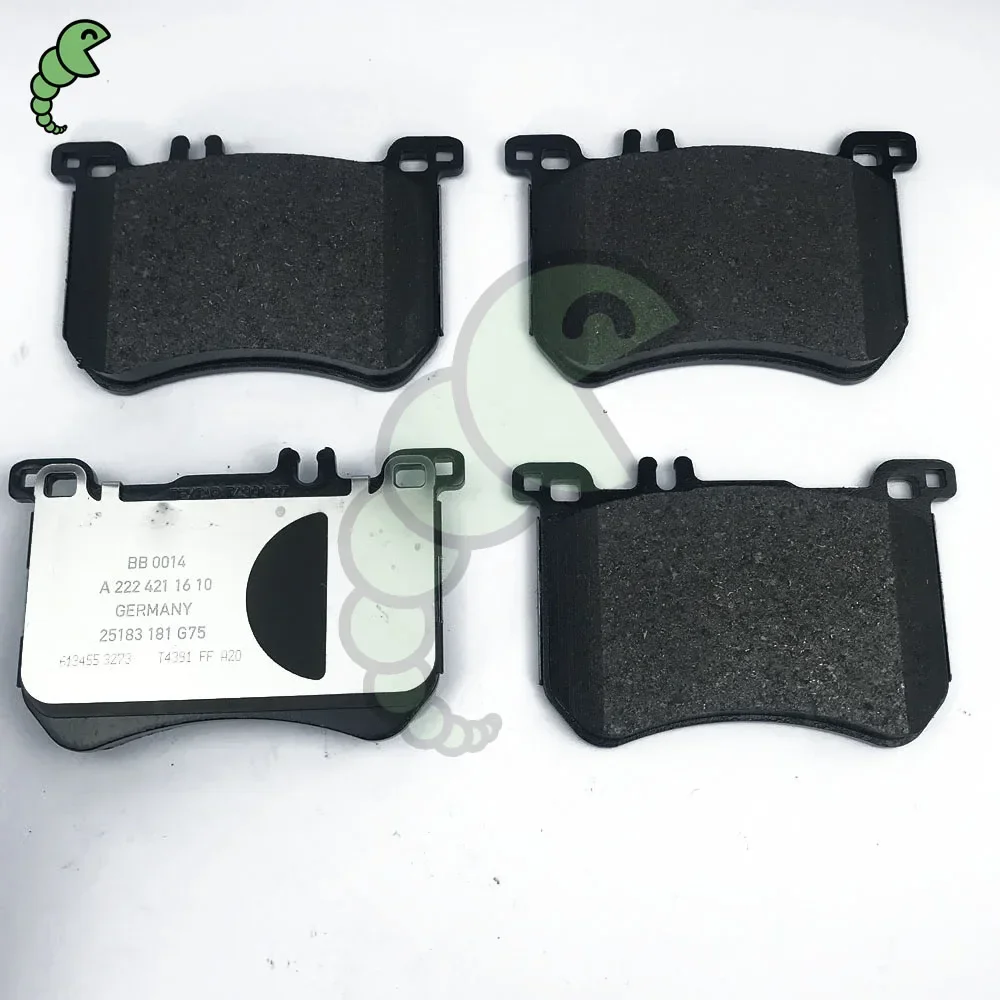 0084200120ceramic Pad Front Friction Plate A0084200120 Brake Shoes Behind for Mercedes-Benz Brake Pads Back Skin