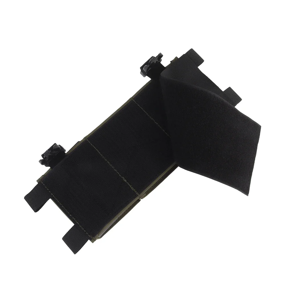 Dreifach-Tasche 5.56/7.62 Panel Offener Halter für Airsoft-Weste Plattenträger Zubehör mit Hakenrückseite – Detail 17