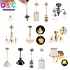 1:12/1:6 Scale Dollhouse Accessories Miniature LED Wall Sconce Lamp, Dollhouse Table Lamp, Battery Operated With ON/OFF Switch 1