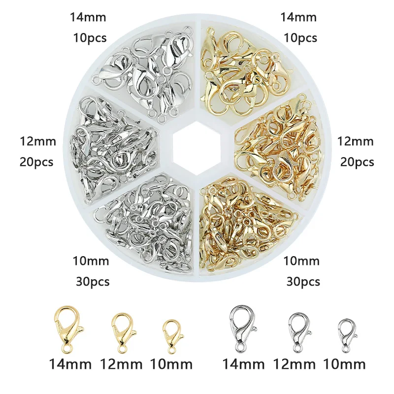 Gold-Plated Brass Jump Rings for Jewelry Making and Crafting