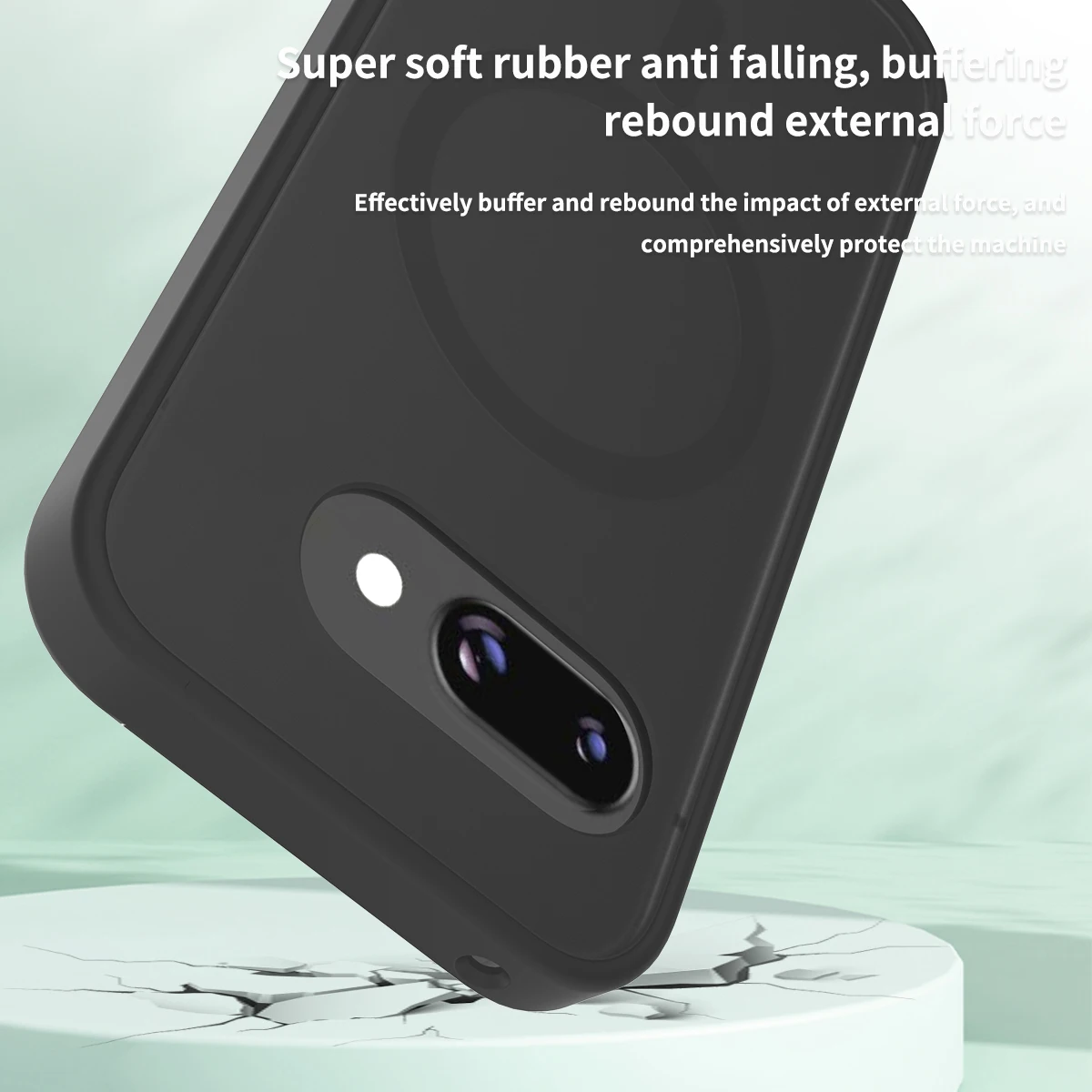 Sleek MagSafe Compatible Shockproof Case - Ultra-Smooth Finish, Wireless Charging Ready