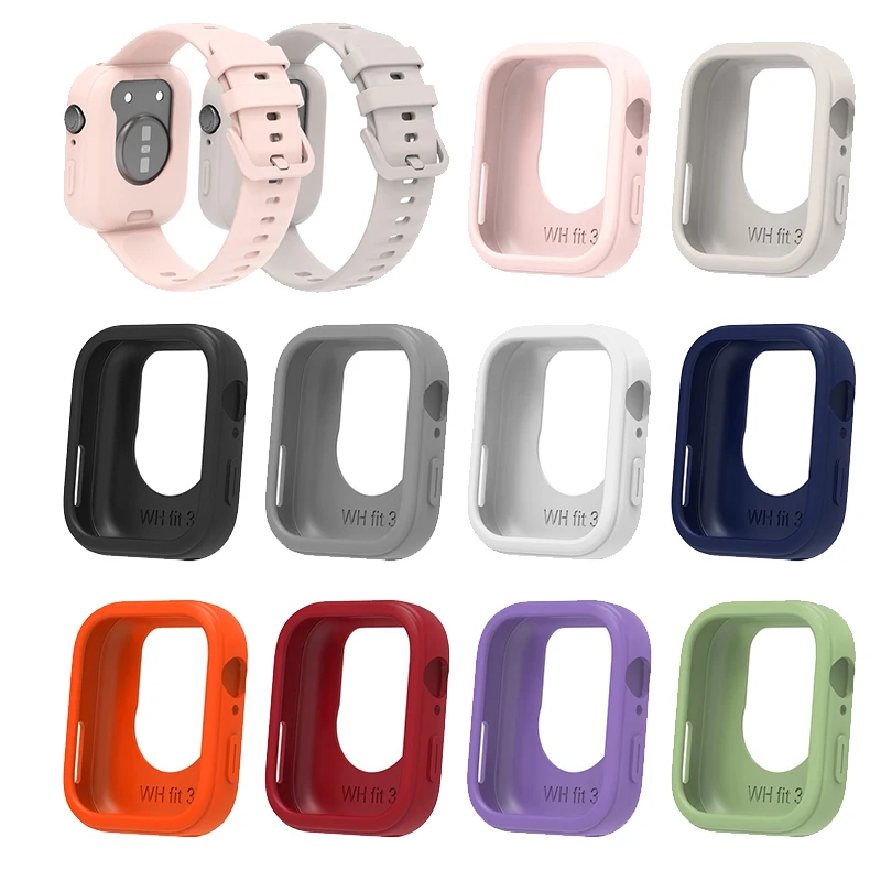 Colorful Soft Silicone Full Protective Case Cover