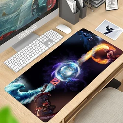 DOTA2 – grand tapis de souris 90x40cm, accessoires de jeu, ordinateur portable, Gamer, dessin animé, antidérapant 