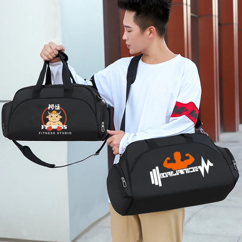Customize Men Sport Gym Bag Women Yoga Training Bag Travel bag Duffle DIY Swim Fitness bag Weekend Bags Printed travel bags,duffel bag,leisure bag