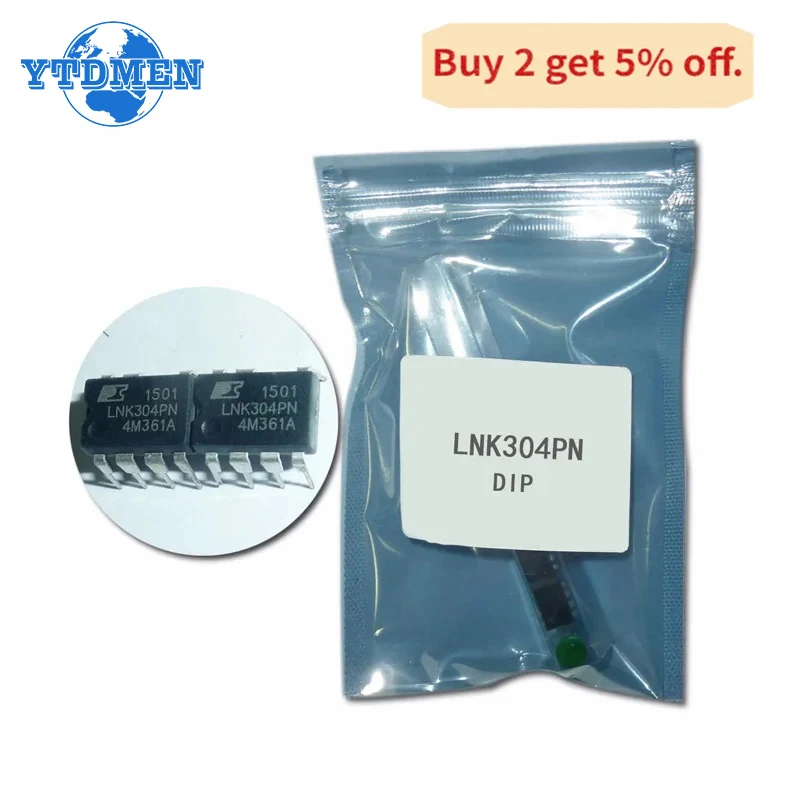 10 Pz/Lotto Lnk304 Lnk304Pn Dip7 Dip Nuovo Originale