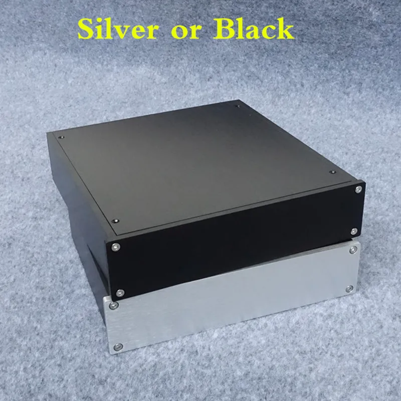 

BZ2205 All Aluminum Chassis Amplifier Audio Housing Power Amp Case DIY Box Pre-Amp Enclosure