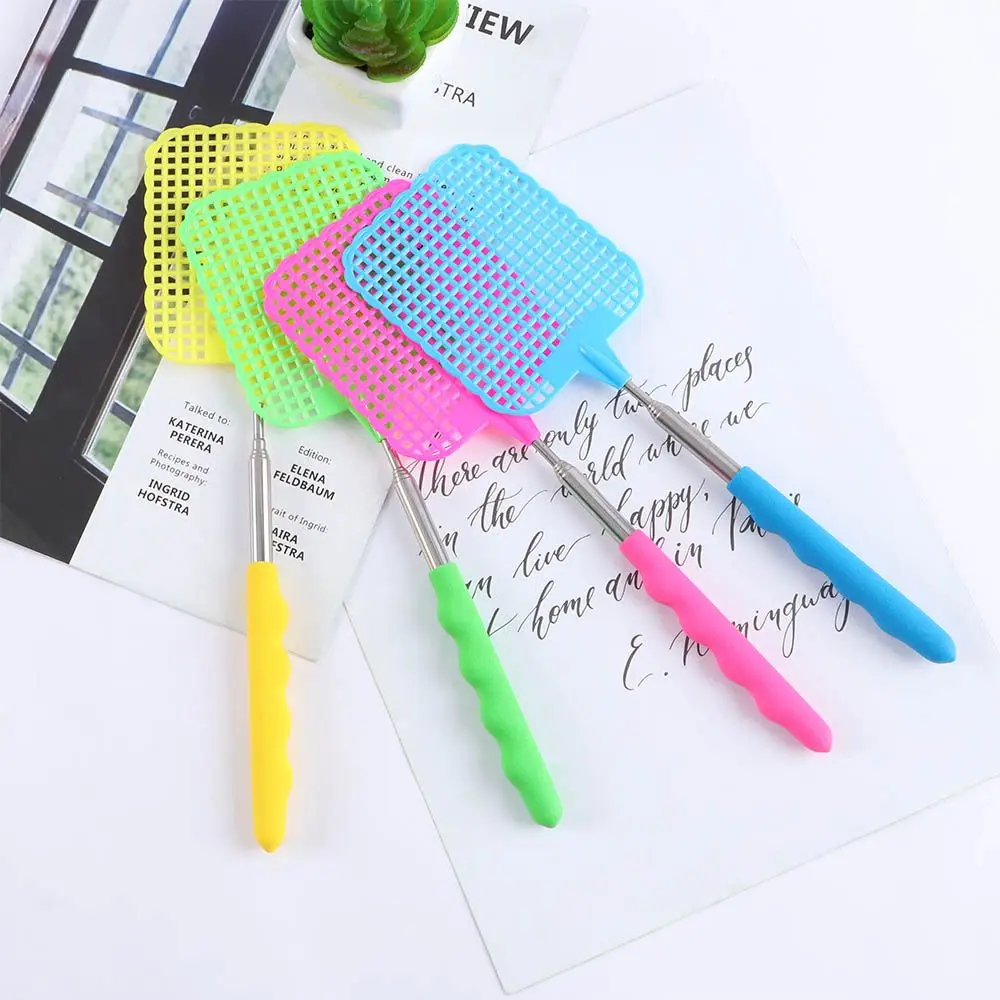 Extendable Fly Swatter Telescopic Insect Swat Bug Mosquito Wasp Killer House fly swatter