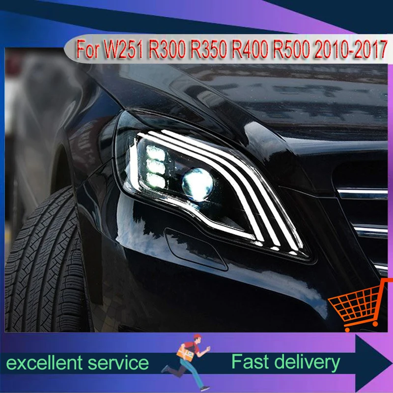 車用バンパーヘッドライト と互換性がある メルセデスベンツ W251