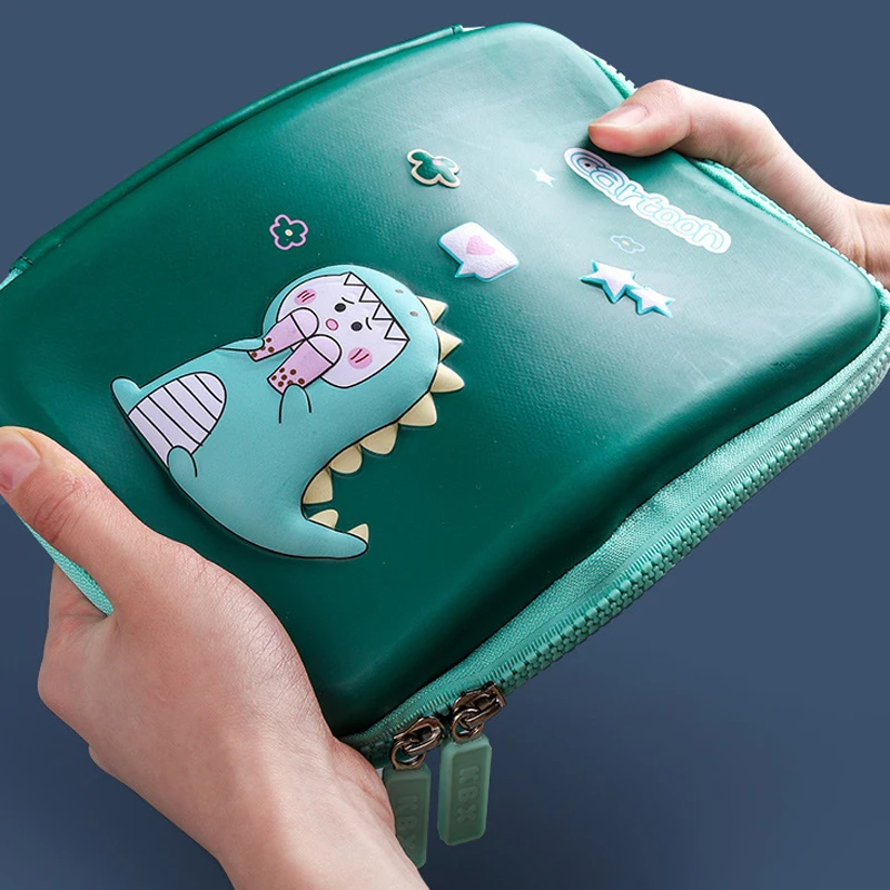 3D EVA Universe Pencil Case Cute Unicorn Cartoon Stationery Box Girls Color Pencil Box Student Pen Holder School Supplies Gifts