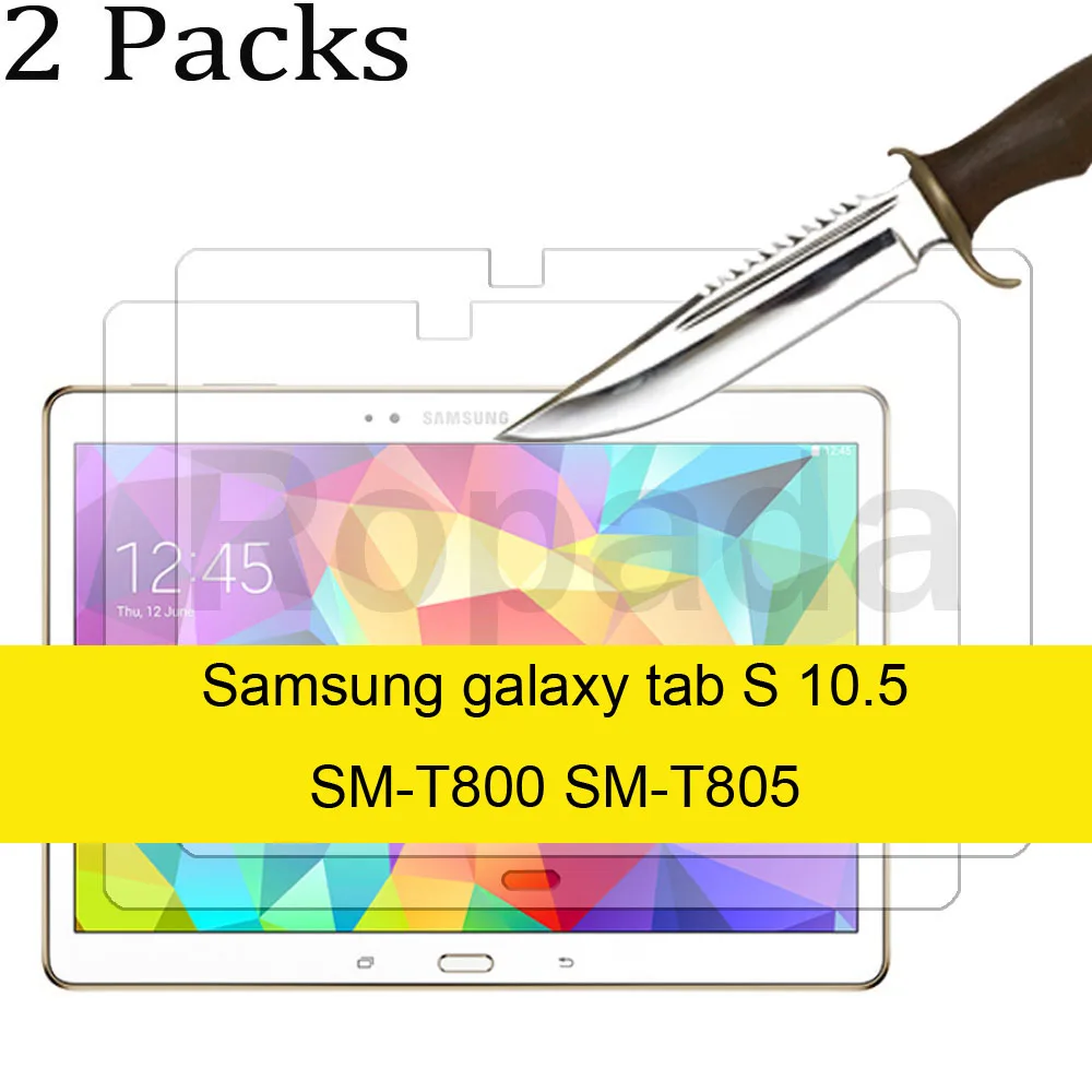Premium 2-Pack Tempered Glass Screen Protectors