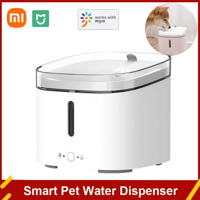 XiaomiMijia Pet Water Dispenser, Fonte Elétrica, Automático, Smart Dog