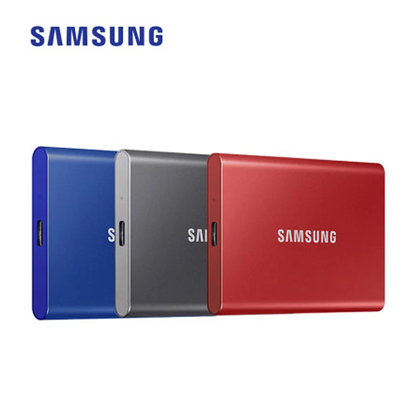 

SAMSUNG SSD T7 External Solid State USB3.1 Gen2 500GB 250GB Hard Drive 1TB 2TB External SSD USB3.0 HDD Drives for Laptop tablet