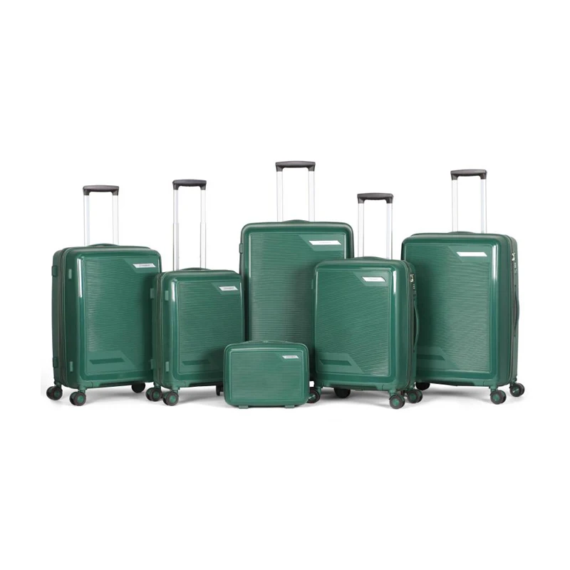 

Best price 6 pieces PP luggage sets 14 inch 20 inch 22 inch 24 inch 26 inch 28 inch suitcase set maletas carry on
