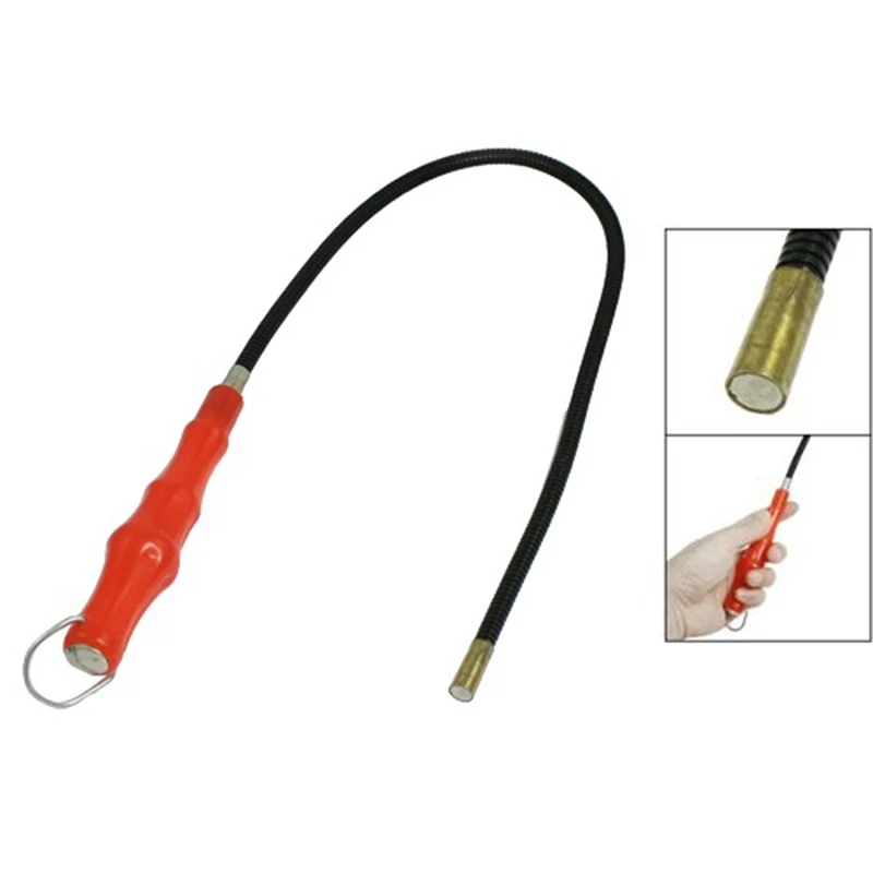 

Flexible Magnetic Claw Pick Up Tool Picking Up Nut Bolt Extendable Rod 56cm High Quality And Strong Practicability