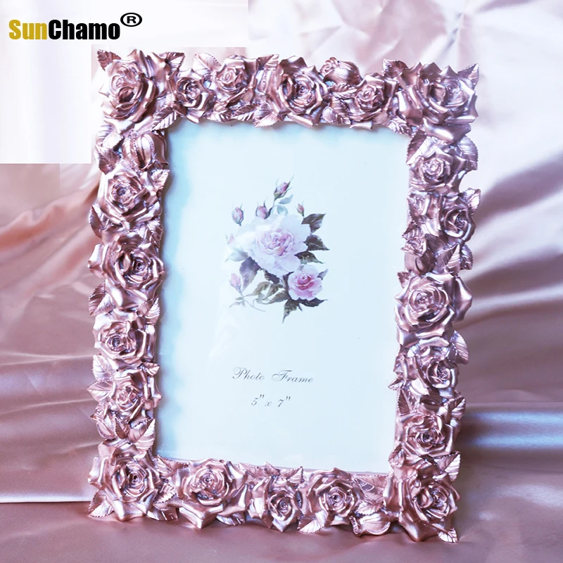 Frame Photo Rose Gold Rose Gold Picture Frames Flower Pot Picture