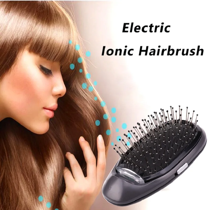 Electric Ionic Styling Hairbrush Ions Hair Brush Comb Hair Modeling