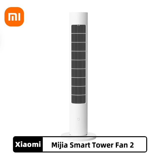 2022 Xiaomi Mijia Smart Tower Fan 2 Intelligent DC Frequency Conversion  150° DIY Natural Wind Work With Mi Home BPTS02DM - AliExpress
