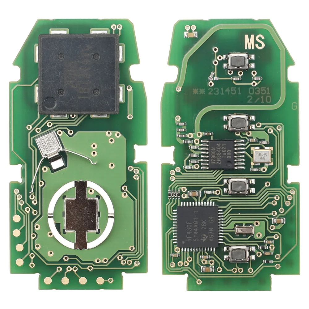 LIXIANG3/ 4 Buttons 314MHz for Toyota RAV4 Smart Remote Key Fob FCC ID: HYQ14FBC, Board: 231451-0351, 8990H-0R030