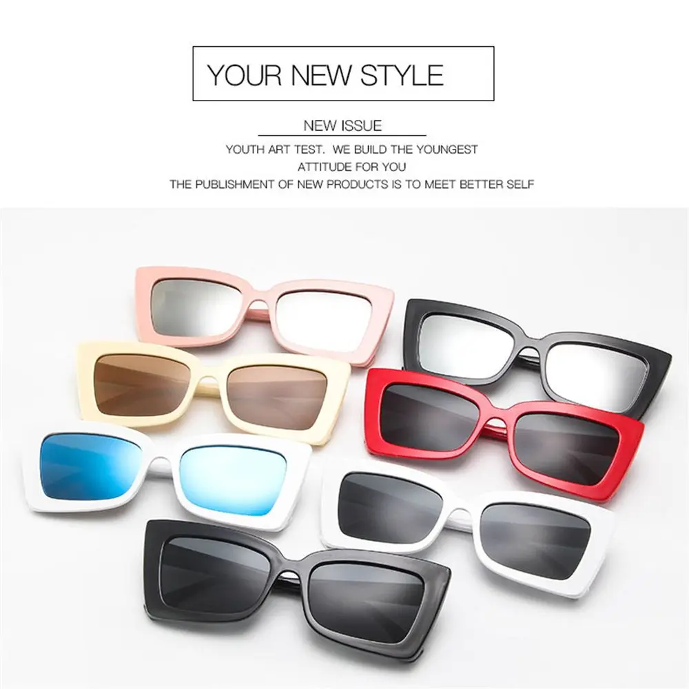 Retro Womens Sunglasses Mens Shades UV400 Protection Sun Glasses Street Sunglasses Square Sunglasses Small Frame