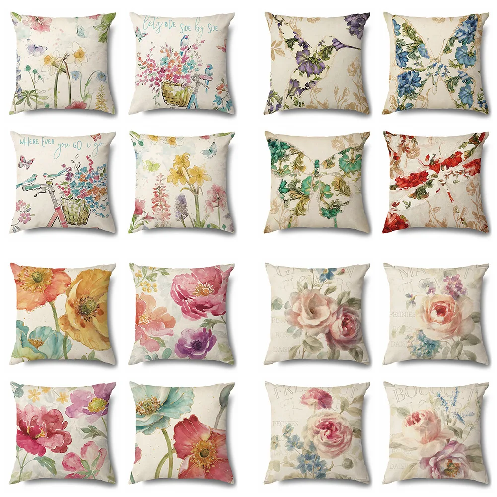 Velvhom Housses de Coussins Canapé 40x40 en Lin Marron et Gris Taie d' oreiller Carré Boho Abstrait Fleur de Dahlia Motif Automne Hiver Jardin Maison Salon Chambre Noël Déco, Lot de 2 Velvhom Housses de Coussins Canapé 40x40 en Lin Marron et Gris Taie d' oreiller Carré Boho Abstrait Fleur de Dahlia Motif Automne Hiver Jardin Maison Salon Chambre Noël Déco, Lot de 2