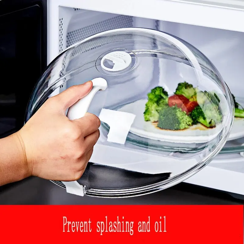 Food Cover [Hot ] Microwave Splash Proof Cover, High Temperature Food Heating Cover, Food Preservation Oil Proof Cover food cover,microwave cover