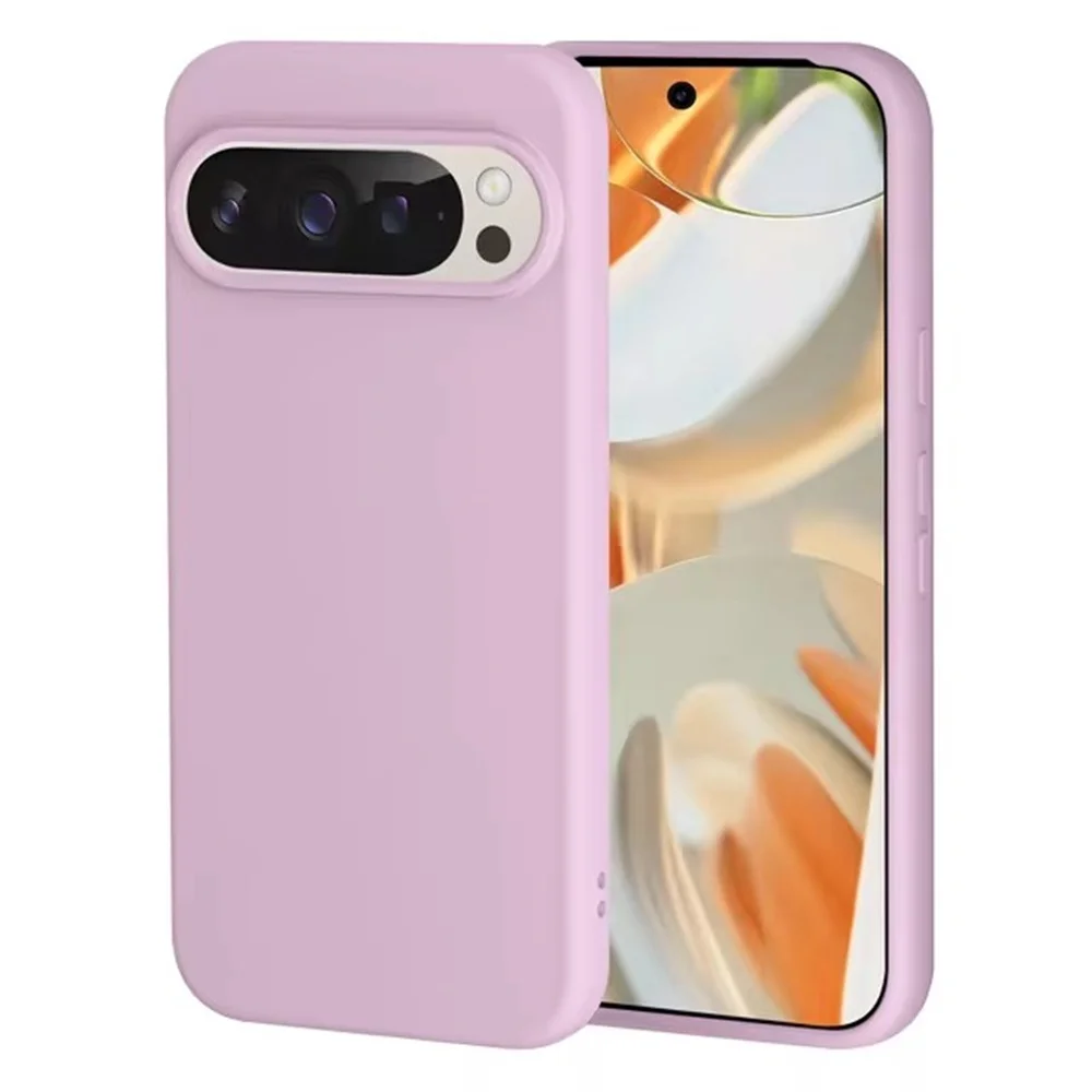 Premium Shockproof Liquid Silicone Phone Case - Soft Skin Feel Back Cover